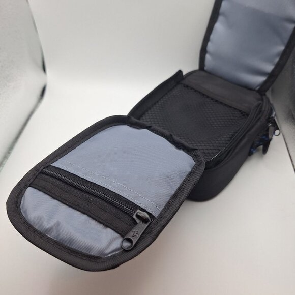 Samsonite Camera Case Pouch Zipper Clip Digital Belt 6 Inch Black Pockets - Picture 7 of 7